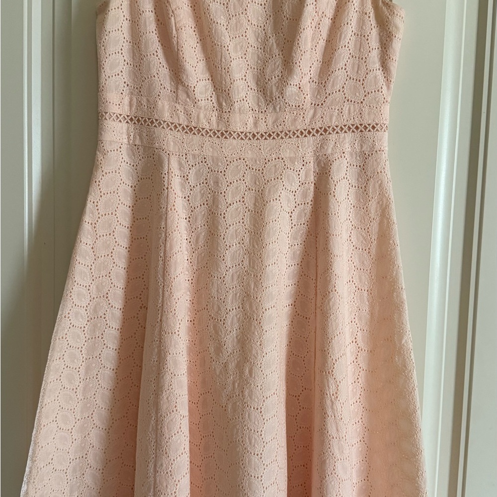 Calvin Klein Pink Lace Dress
